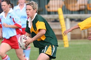 Jillaroos in action 