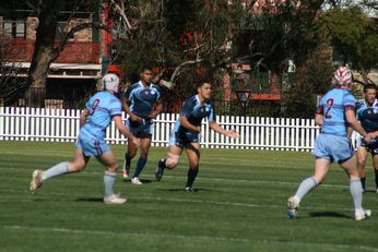 MATRAVILLE SHS v St. GREG'S COLLEGE - ARL SCHOOLBOYS CUP action (Photo : OurFootyMedia) 