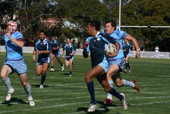 MATRAVILLE SHS v St. GREG'S COLLEGE - ARL SCHOOLBOYS CUP action (Photo : OurFootyMedia) 