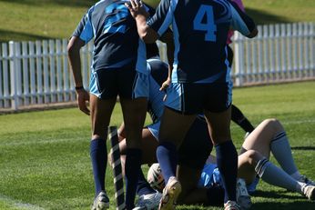 MATRAVILLE SHS v St. GREG'S COLLEGE - ARL SCHOOLBOYS CUP action (Photo : OurFootyMedia) 