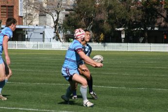 MATRAVILLE SHS v St. GREG'S COLLEGE - ARL SCHOOLBOYS CUP action (Photo : OurFootyMedia) 