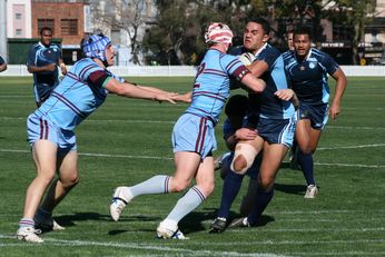 MATRAVILLE SHS v St. GREG'S COLLEGE - ARL SCHOOLBOYS CUP action (Photo : OurFootyMedia) 