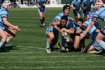 MATRAVILLE SHS v St. GREG'S COLLEGE - ARL SCHOOLBOYS CUP action (Photo : OurFootyMedia) 