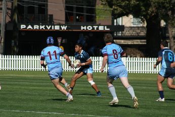 MATRAVILLE SHS v St. GREG'S COLLEGE - ARL SCHOOLBOYS CUP action (Photo : OurFootyMedia) 