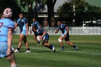 MATRAVILLE SHS v St. GREG'S COLLEGE - ARL SCHOOLBOYS CUP action (Photo : OurFootyMedia) 