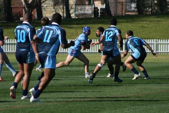 MATRAVILLE SHS v St. GREG'S COLLEGE - ARL SCHOOLBOYS CUP action (Photo : OurFootyMedia) 