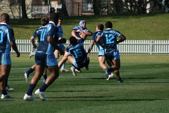 MATRAVILLE SHS v St. GREG'S COLLEGE - ARL SCHOOLBOYS CUP action (Photo : OurFootyMedia) 