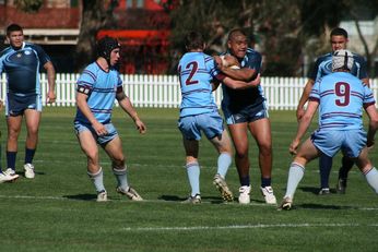 MATRAVILLE SHS v St. GREG'S COLLEGE - ARL SCHOOLBOYS CUP action (Photo : OurFootyMedia) 