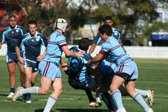 MATRAVILLE SHS v St. GREG'S COLLEGE - ARL SCHOOLBOYS CUP action (Photo : OurFootyMedia) 