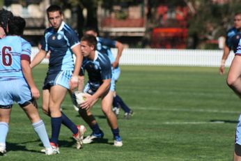 MATRAVILLE SHS v St. GREG'S COLLEGE - ARL SCHOOLBOYS CUP action (Photo : OurFootyMedia) 