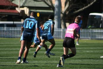 MATRAVILLE SHS v St. GREG'S COLLEGE - ARL SCHOOLBOYS CUP action (Photo : OurFootyMedia) 