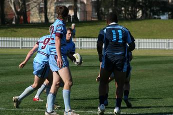 MATRAVILLE SHS v St. GREG'S COLLEGE - ARL SCHOOLBOYS CUP action (Photo : OurFootyMedia) 