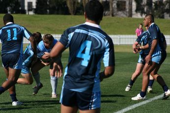 MATRAVILLE SHS v St. GREG'S COLLEGE - ARL SCHOOLBOYS CUP action (Photo : OurFootyMedia) 