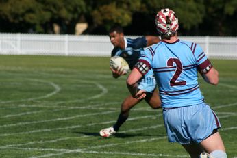 MATRAVILLE SHS v St. GREG'S COLLEGE - ARL SCHOOLBOYS CUP action (Photo : OurFootyMedia) 