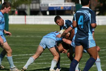 MATRAVILLE SHS v St. GREG'S COLLEGE - ARL SCHOOLBOYS CUP action (Photo : OurFootyMedia) 