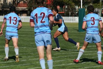 MATRAVILLE SHS v St. GREG'S COLLEGE - ARL SCHOOLBOYS CUP action (Photo : OurFootyMedia) 