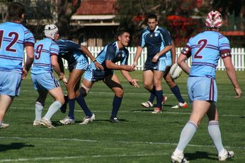 MATRAVILLE SHS v St. GREG'S COLLEGE - ARL SCHOOLBOYS CUP action (Photo : OurFootyMedia) 