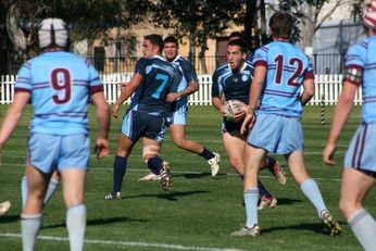 MATRAVILLE SHS v St. GREG'S COLLEGE - ARL SCHOOLBOYS CUP action (Photo : OurFootyMedia) 