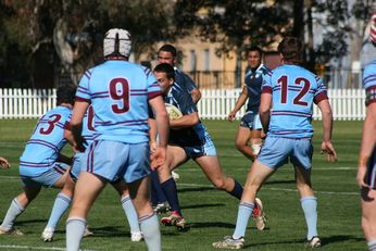 MATRAVILLE SHS v St. GREG'S COLLEGE - ARL SCHOOLBOYS CUP action (Photo : OurFootyMedia) 