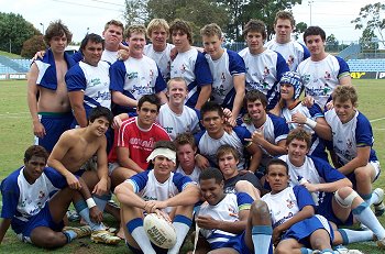 Ignayius Park State High School Under 16's Touring Squad  (Picture : ourfootyteam media)