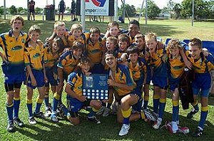 Willows Primary School rugby league team will play in Brisbane 