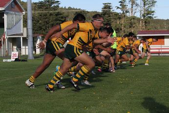 AIS rugby league 1st game of the NZ tour- West Coast U18's v AIS (Photo : Bill Phillips / DiGiSPoRT / OurFootyMedia) 