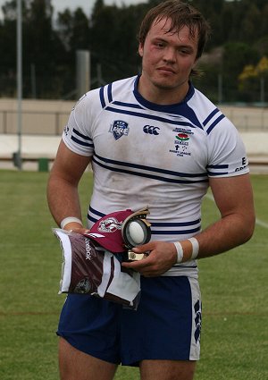 Matthew Groat NSSCCC MotM QSSRL v NSWCCC (Photo : ourfooty media)