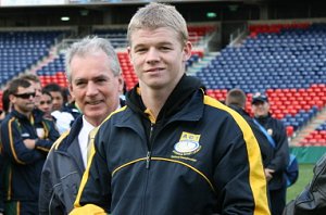 Hayden Hodge (Erindale College) had a great ASSRL carnival, on the last day he scored 5 tries and was selected an Australian Schoolboy (Photo's : ourfootymedia)