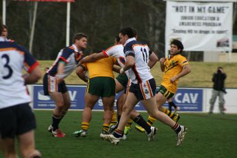 Combined Affiliated States (CAS) 18's v NSW Combined Independent Schools (NSWCIS) 18's Day 4 (Photo : OurFootyMedia)