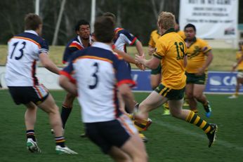 Combined Affiliated States (CAS) 18's v NSW Combined Independent Schools (NSWCIS) 18's Day 4 (Photo : OurFootyMedia)