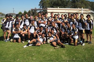 Bass High School Rugby League Squad (Photo : Bass HS)