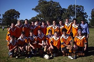 Canowindra High School Open Rugby League team.