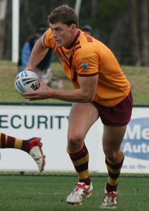 Dale Clacherty on the burst at the recent NSW CCC trials @ St. Mary's Stadium (Photo : ourfootymedia) 