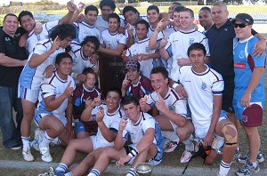 The Hills SHS 2009 University Shield Champions at Shark Park (Photo : ourfootymedia)