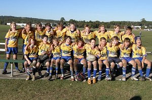 Josh Carson, Tarryn Taylor, Josh Barnett, Thomas Tull, Joel Wightman, Jonathan Williams(c), Hayden Small, Chris Bellamy, Hamish Fuller, Josh Upward, (front) Ryan Ward, Dean McCulloch, Lachlan Brock, Thomas Johnson, Mitchell Bourke, Bohdi Cope, Cooper Harris, Will Neiwenhuise, Jack Frazer and Toby Debelak.