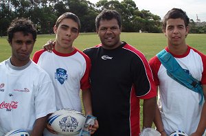 Cameron Clarke, Kyle Baxter Dean Widders and Joe Gunn 