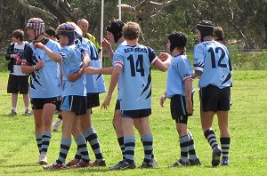 Red Bend College about to pack the scrum