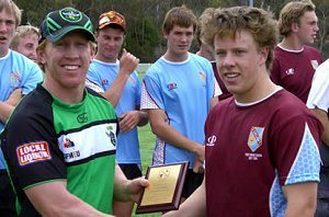 St Gregory's College visit Raiders HQ