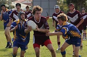 St Joseph’s College’s under-16 team swept all before it at the Gold Coast Titans challenge