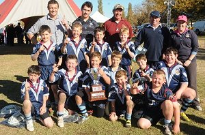 Team St Laurence’s” after their historic win in the Russell Richardson Cup