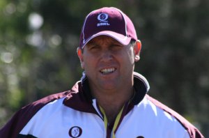 Don Saunders in Sydney with the QLD U15's (Photo : ourfooty media) 