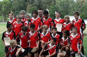 Endeavour SHS Under 13, 2007 Michael Buettner Shield Runners up (Photo : ourfooty media)